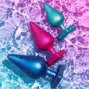 Romp - kit per allenamento anale luster s/m/l con base a forma di cuore