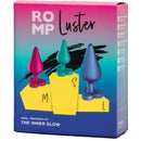 Romp - kit per allenamento anale luster s/m/l con base a forma di cuore