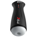 Pdx elite - masturbatore maschile trasparente fap-gasm con aspirazione intermittente