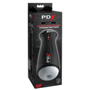 Pdx elite - masturbatore maschile trasparente fap-gasm con aspirazione intermittente