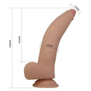 Pretty love - xander dildo realistico 20 cm ø 5 cm naturale
