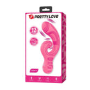 Pretty love - massaggiatore a doppia estremità ricaricabile tramite usb verity