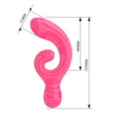 Pretty love - massaggiatore a doppia estremità ricaricabile tramite usb verity
