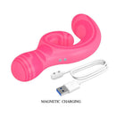 Pretty love - massaggiatore a doppia estremità ricaricabile tramite usb verity