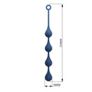 Mr play - perle anali in silicone blu taglia xl 52,5 cm