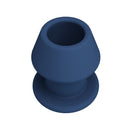 Mr play - jack blue plug anale cavo in silicone taglia s