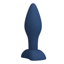 Mr play - plug anale conico in silicone blu m