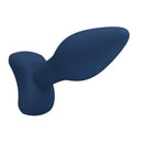 Mr play - plug anale conico in silicone blu m