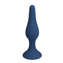 Mr play - plug anale conico in silicone blu xl