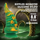 Power monsters - abyssal colossus bicolor fantasy dildo in silicone 22.5 cm ø 6 cm