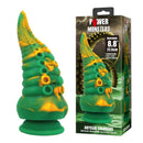 Power monsters - abyssal colossus bicolor fantasy dildo in silicone 22.5 cm ø 6 cm