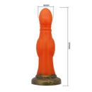 Power monsters - blazeheart charger fantasy dildo in silicone 18,5 cm ø 4,5 cm