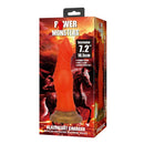 Power monsters - blazeheart charger fantasy dildo in silicone 18,5 cm ø 4,5 cm