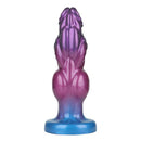 Power monsters - rift titan bicolore dildo gonfiabile in silicone fantasy 24 cm ø 5 cm