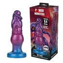 Power monsters - rift titan bicolore dildo gonfiabile in silicone fantasy 24 cm ø 5 cm