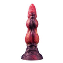 Power monsters - savage beastlord tricolor fantasy dildo in silicone 24 cm ø 5 cm