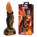 Power monsters - tirannosauro bicolore fantasy dildo in silicone 20,5 cm ø 5 cm