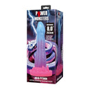 Power monsters - dildo void python fantasy con ventosa 20,5 cm ø 5,2 cm blu, viola e rosa