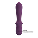 Pretty love - vibratore ricaricabile abigail 10 funzioni viola
