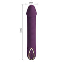 Pretty love - vibratore ricaricabile amara 10 funzioni viola