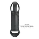 Pretty love - anello per pene vibrante ricaricabile craig nero