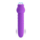 Pretty love - vibratore ricaricabile dannell per stimolazione orale e clitoridea, viola