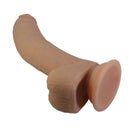 Pretty love - dildo flessibile realistico ellcument 18 cm ø 4.5 cm tpe naturale