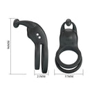 Pretty love - goodwin anello per pene doppio vibrante ricaricabile nero