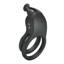Pretty love - goodwin anello per pene doppio vibrante ricaricabile nero