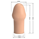 Pretty love - huel penis sleeve per un pene più spesso e un colore carne