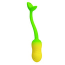 Pretty love - uovo vibrante controllabile tramite app pulsen, 12 funzioni, ricaricabile tramite usb, verde-giallo