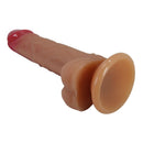 Pretty love - ivita dildo in silicone realistico con ventosa 16,2 cm ø 4 cm