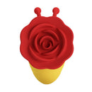 Pretty love - stimolatore clitorideo ricaricabile little bee, 7 modalità, rosso/giallo