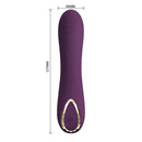 Pretty love - vibratore ricaricabile lloyde 10 funzioni viola