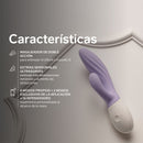 Lelo - ina twist doppio vibratore a coniglio per il punto g e il clitoride lavanda