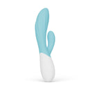 Lelo - ina twist doppio vibratore a coniglio per il punto g e il clitoride blu