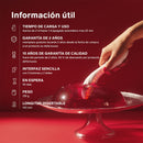 Lelo - mona spectra massaggiatore intimo a luce rossa ricaricabile e controllabile tramite app