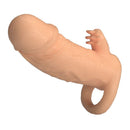 Pretty love - manicotto di estensione del pene roderico 13 cm ø 3,8 cm naturale