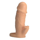 Pretty love - manicotto di estensione del pene roderico 13 cm ø 3,8 cm naturale