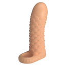 Pretty love - manicotto di estensione del pene nesmith 13 cm ø 3,8 cm naturale