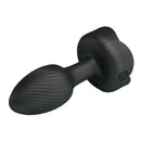 Pretty love - plug anale vibrante ricaricabile con 10 modalità, nero