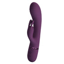 Pretty love - rocco vibratore a forma di coniglio ricaricabile 10 funzioni viola