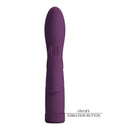 Pretty love - vibratore a forma di coniglio ricaricabile olivia con 10 funzioni
