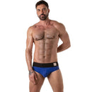Locker gear - mutande con fascia in vita larga, blu, taglia xl