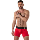 Locker gear - baule con fascia in vita larga rosso taglia m