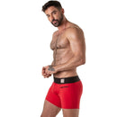 Locker gear - boxer con fascia in vita larga rosso xl
