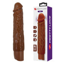 Pretty love - vibratore realistico owen 22,5 cm ø 4,5 cm marrone