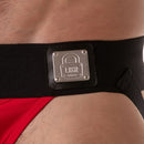 Locker gear - sostantivo con fascia in vita larga rosso s