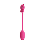 Pretty love - vibratore a proiettile ricaricabile olson con telecomando cablato rosa
