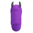 Pretty love - magic devil - stimolatore da dito ricaricabile viola